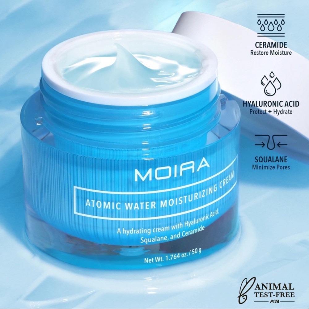Atomic Water Moisturizing Cream - Moira New